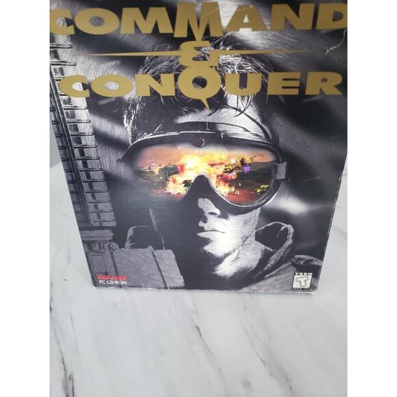 EMPTY BOX Command & and Conquer Big Box PC Game 1995 EMPTY BOX ONLY - Picture 5 of 7